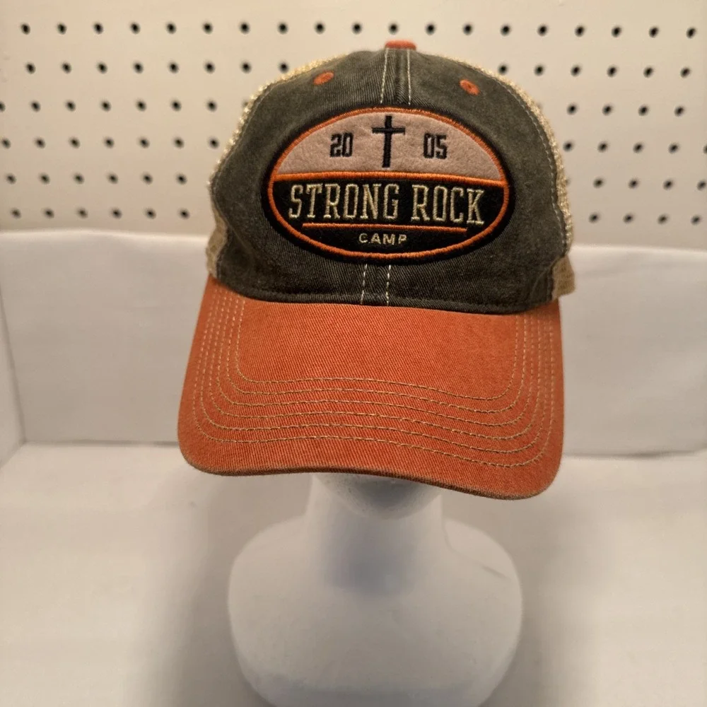 2005 camp Strong Rock Legacy Cap Hat Snapback Mesh
